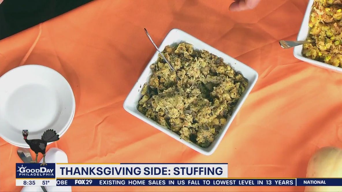 Local chef shares different takes on Thanksgiving stuffing